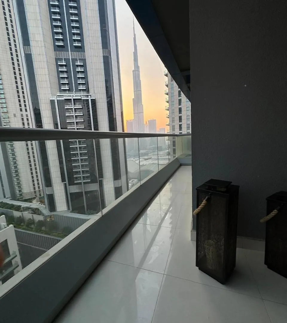 Luxury 1Br With Burj Khalifa View In A 5 Star Hotel Facilities - 5 Min Walk To Dubai Mall Apartment